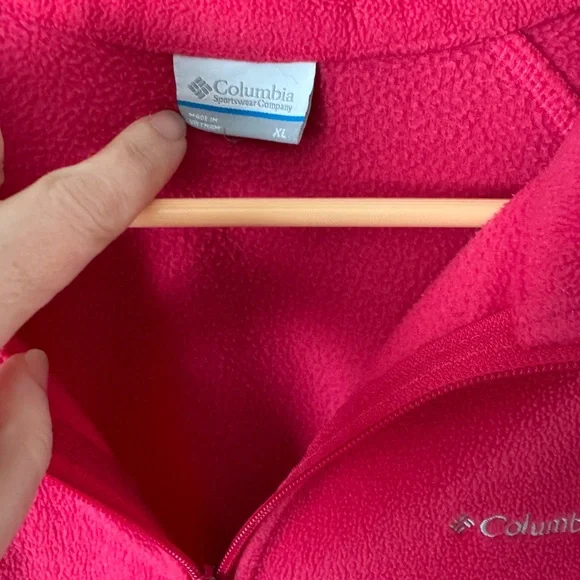 Columbia Pink Fleece Jacket - Picture 2 of 3